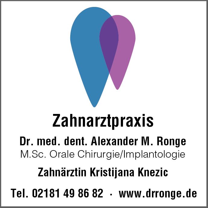 Dr. med. dent. Ronge 